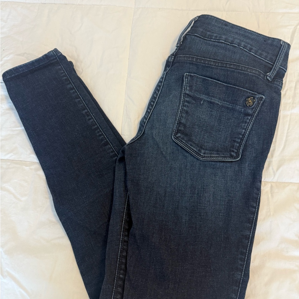 Black Orchid Women's Dark Indigo Skinny Jeans